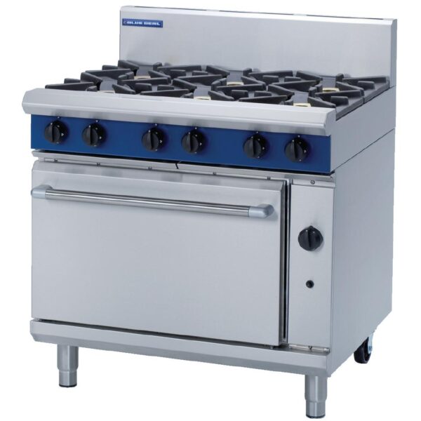 Blue Seal G506D Evolution 6 burner range cooker