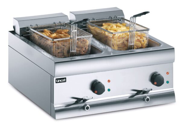 Lincat DF66 electric twin tank counter top fryer