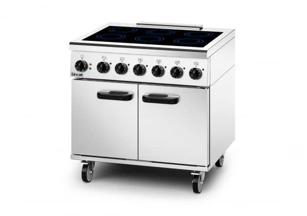 Lincat Phoenix PHER01/SPH 6 burner induction range cooker.