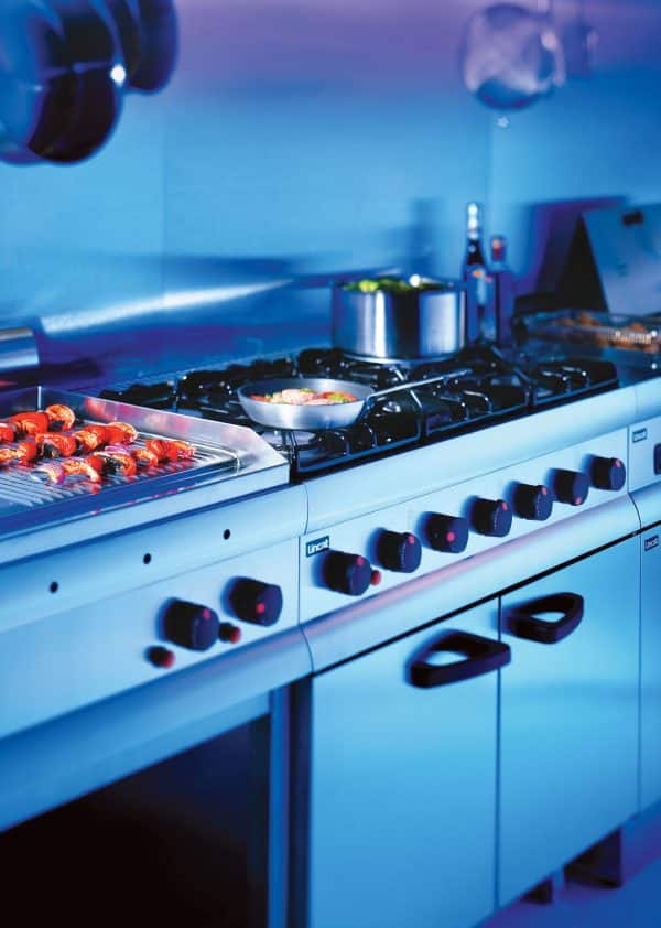 Lincat SLR9  Silverlink Gas 6 Burner Range Oven - Image 2