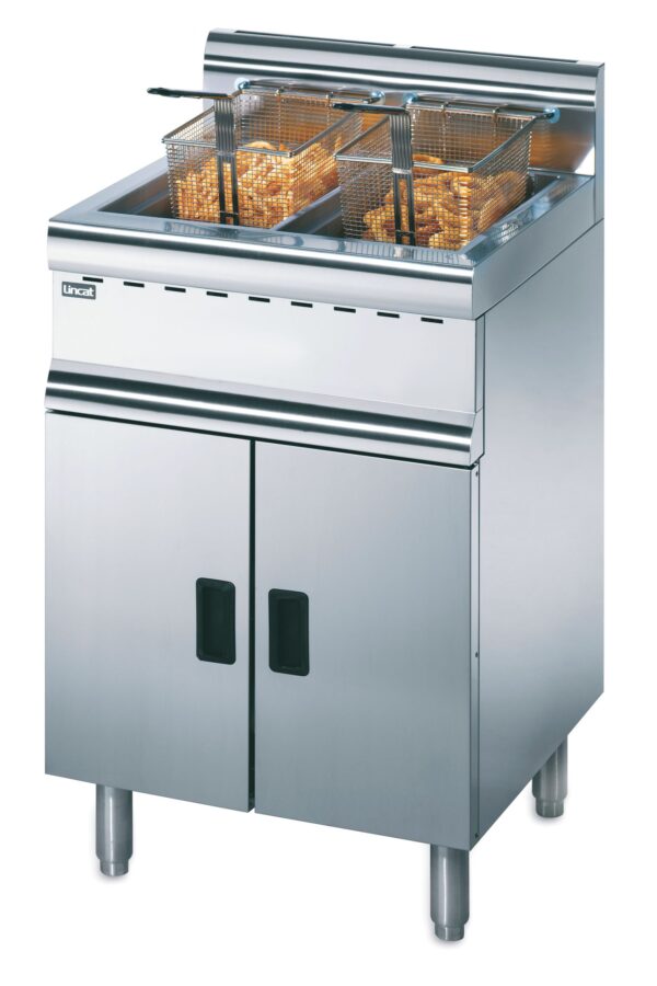 Lincat J10/N Twin Tank Free Standing Natural Gas Fryer
