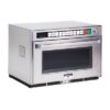 This image is the front view of a Panasonic NE1880 Commercial Microwave
