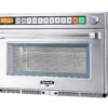 This is a front on image of a Panasonic NE-1880 Commercial Microwave