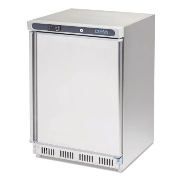 Polar CD081 Stainless steel, 140 litre freezer - Image 2