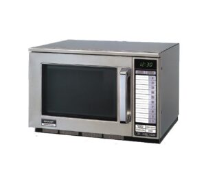 This picture is of a Sharp R24AT Commercial Microwave