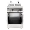 Lincat J12 Twin Tank, Free Standing Electric Fryer - Image 2
