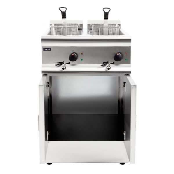 Lincat J12 Twin Tank, Free Standing Electric Fryer - Image 2