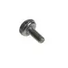This image is of a fixing screw for a stirrer cover inside of a Sharp R24AT Microwave